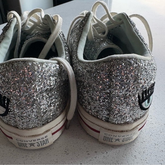 Converse “Chiara Ferragni” Women's Sneakers with Eye Detail - Picture 4 of 5